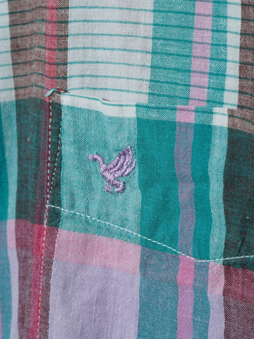 MÍCATA  Flying Scotsman Madras Check BD Shirt