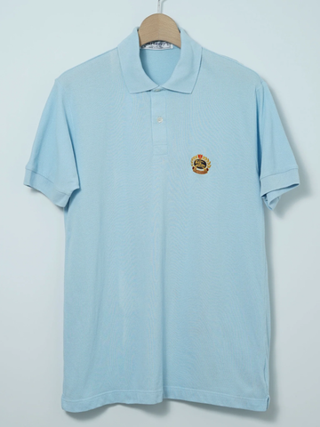 MÍCATA  Burberrys Crest Embroidered Polo Shirt