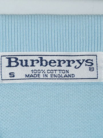 MÍCATA  Burberrys Crest Embroidered Polo Shirt