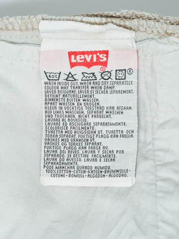 MÍCATA  Levi’s 5 Pocket Ecru Denim Pants