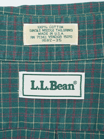 MÍCATA  L.L.Bean Cotton Check BD Shirt