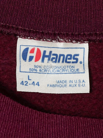 MÍCATA  Hanes Printed Crew Neck Sweatshirt