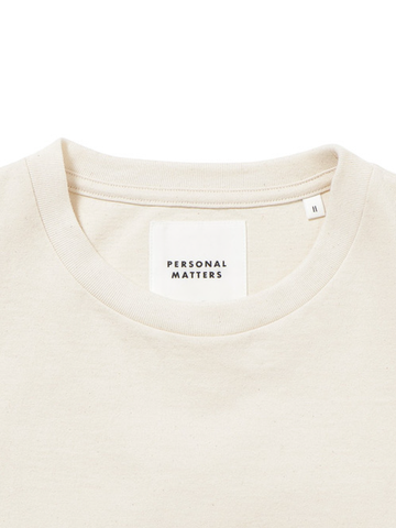 PERSONAL MATTERS Heavyweight Cotton Pullover tee