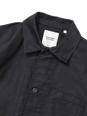 PERSONAL MATTERS COTTON MOLESKIN CHORE JACKET