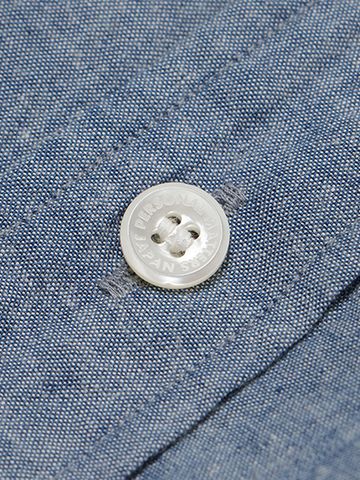 PERSONAL MATTERS Cotton Chambray Shirt