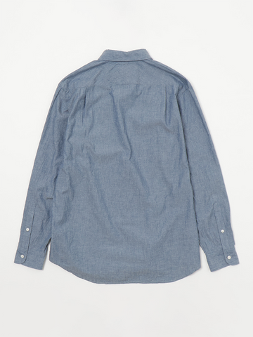 PERSONAL MATTERS Cotton Chambray Shirt