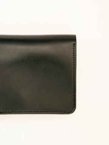 forme Post Wallet (Cordovan Black×DOUBLE) – RECTOHALL