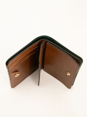 forme Post Wallet (Cordovan Black×DOUBLE Brown) – RECTOHALL forme Post Wallet (Cordovan Black×DOUBLE Brown) – RECTOHALL