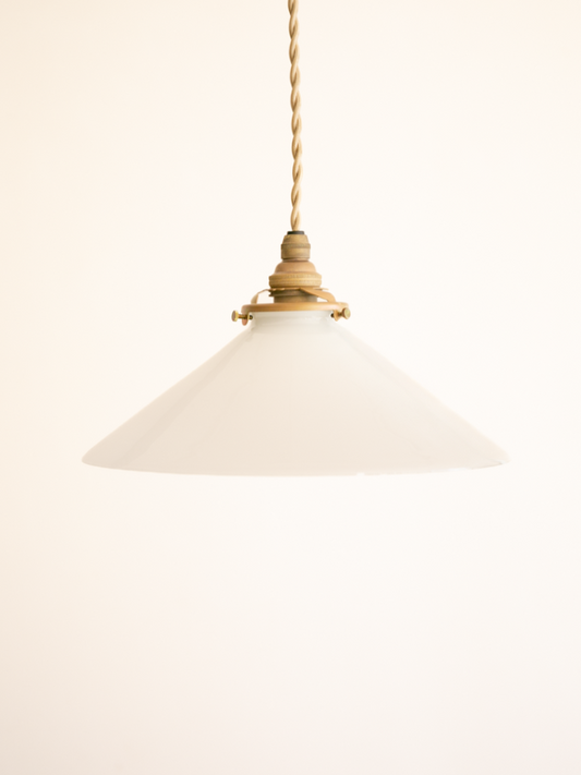 Milk glass pendant light / ミルクガラスペンダントライト