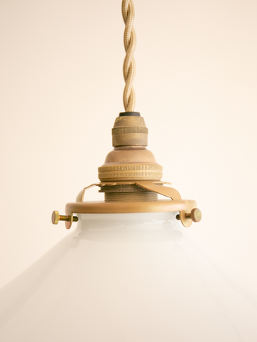 Milk glass pendant light / ミルクガラスペンダントライト