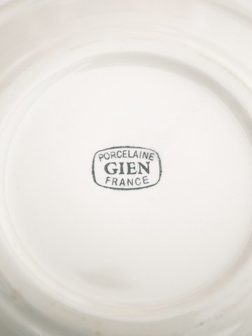 Plate M (GIEN France)