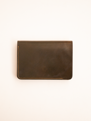 forme Short Wallet (Cordovan Dark cognac)