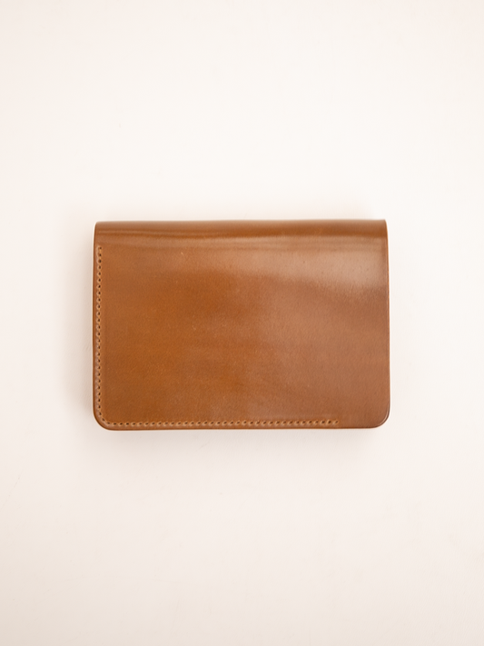 forme Short Wallet (Cordovan Cigar)