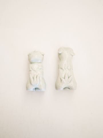 池本惣一 狛犬ペア