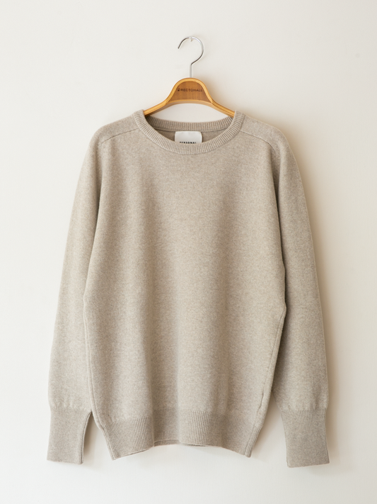 PERSONAL MATTERS Merino Wool Crew Neck Sweater