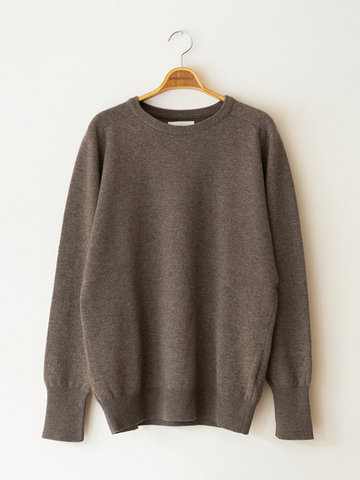 PERSONAL MATTERS Merino Wool Crew Neck Sweater