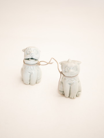 池本惣一 狛犬ペア