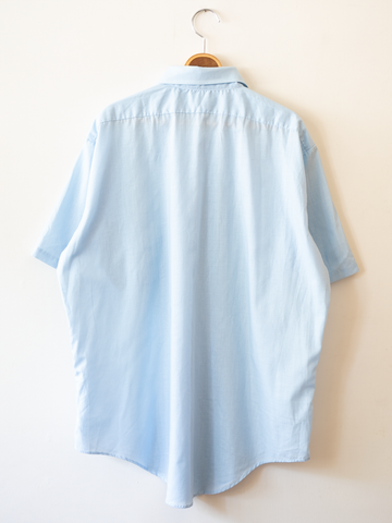 MÍCATA  Manhattan Light Blue Short-sleeve Shirt