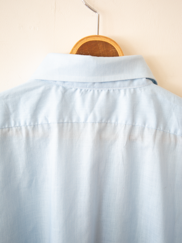MÍCATA  Manhattan Light Blue Short-sleeve Shirt