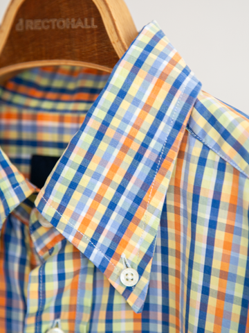 MÍCATA  ETRO Milano Madras Check BD Shirt