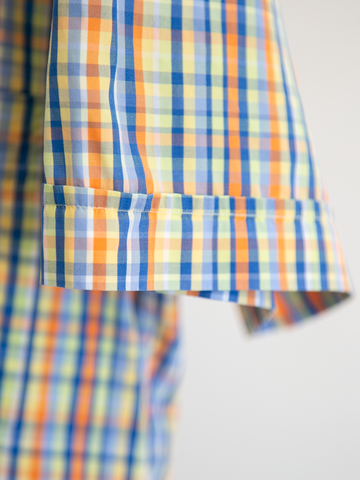 MÍCATA  ETRO Milano Madras Check BD Shirt
