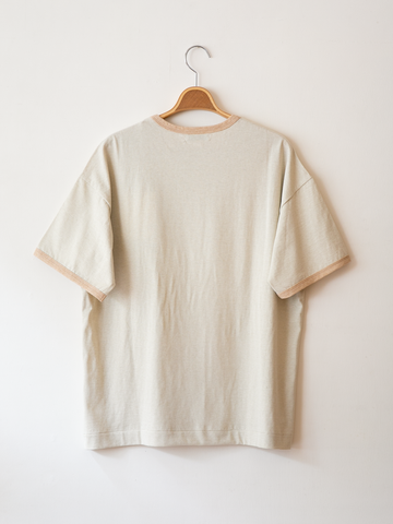 THE HINOKI Wild Cotton Half Sleeve Ringer T