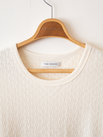 THE HINOKI Cotton Checker Tank Top