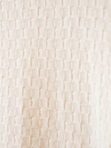 THE HINOKI Cotton Checker Half Sleeve T