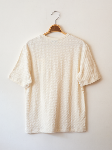THE HINOKI Cotton Checker Half Sleeve T