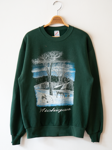 MÍCATA  Jarzees Crew Neck Sweatshirt