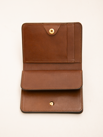 forme Post Wallet (ILCEA Burgundy×Brown)