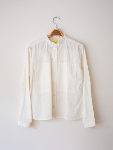 ooe レディース バンドカラーシャツ