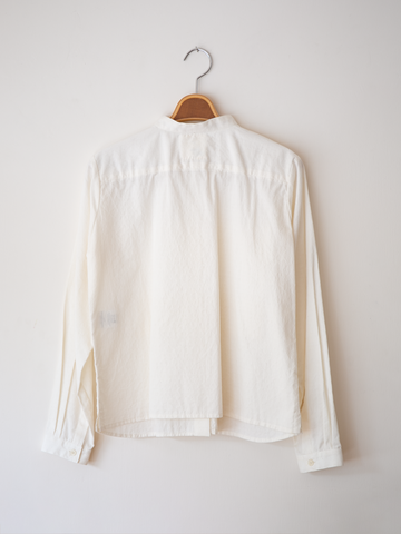 ooe レディース バンドカラーシャツ