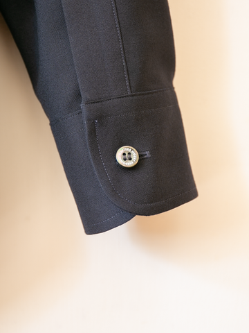 PERSONAL MATTERS Merino Wool Tropical Shirt