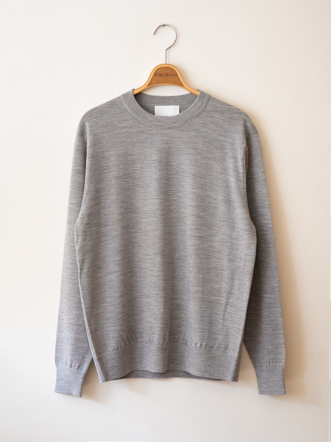 PERSONAL MATTERS Merino Wool Crew Neck Sweater