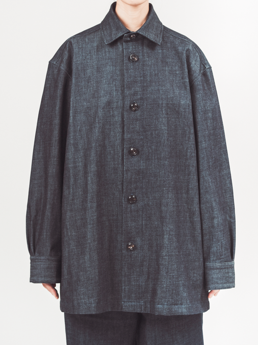 THE HINOKI Cotton Denim Shirt Jacket