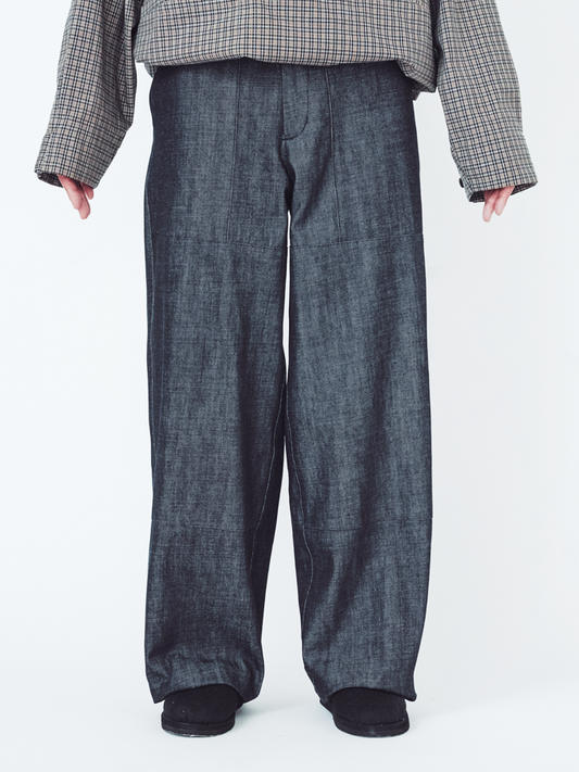 THE HINOKI Cotton Denim Utility Pants