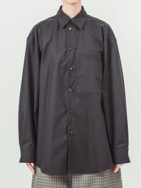 THE HINOKI Cotton Regular Collar Shirt