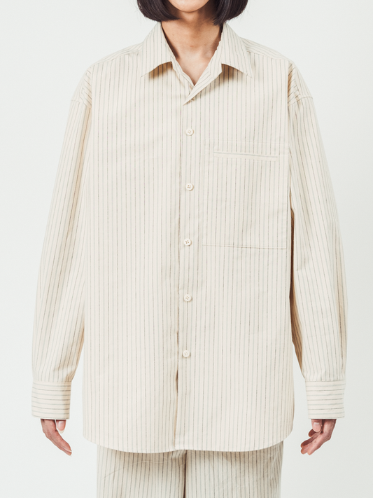THE HINOKI Cotton Regular Collar Shirt