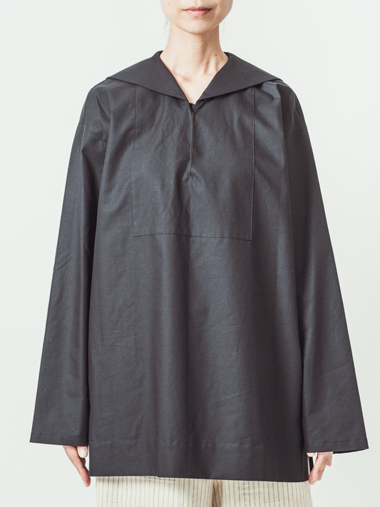 THE HINOKI Cotton Salor Collar Shirt