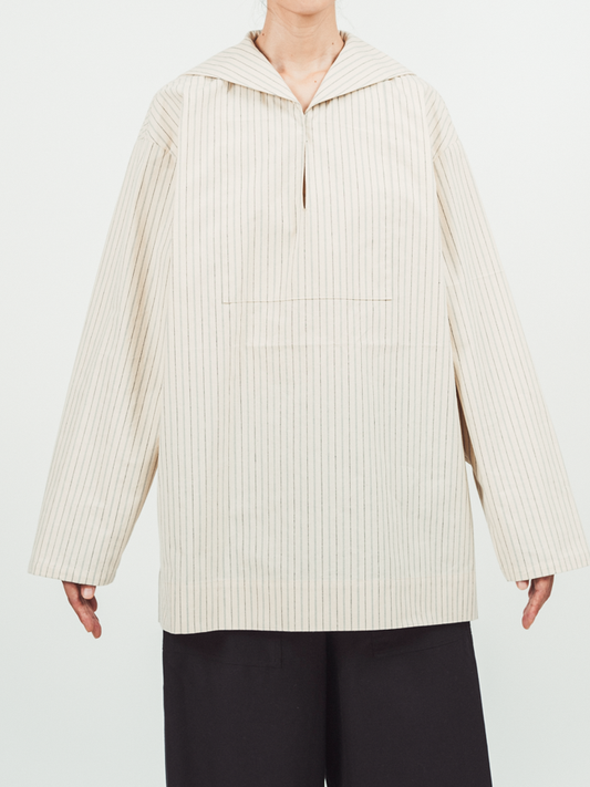 THE HINOKI Cotton Salor Collar Shirt