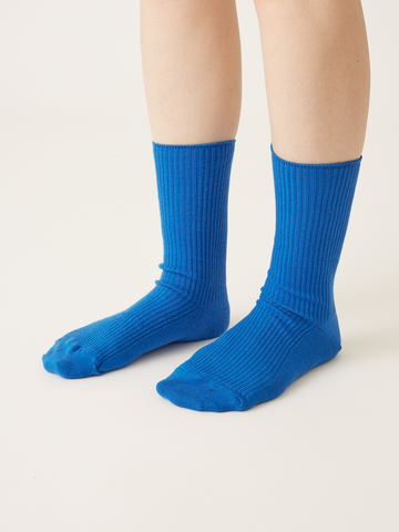 THE HINOKI GIZA Cotton Rib Socks