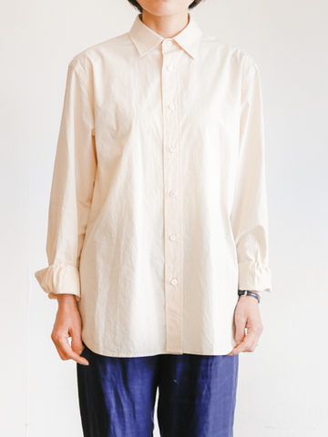 PERSONAL MATTERS Organic Cotton Broad Shirt