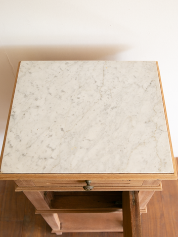 Marble Night Table (France 1940`s)